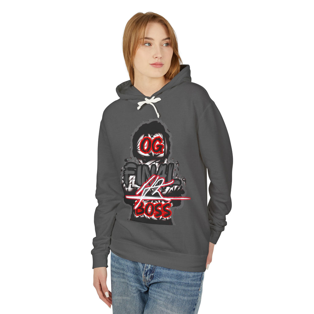 OG Final Boss Hoodie — Platinum graphic Pullover