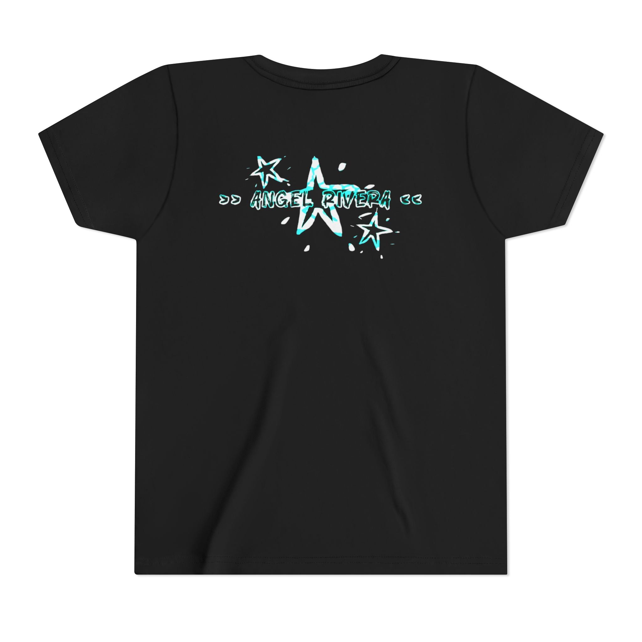 Youth Tee — "OG Final Boss" Graphic Shirt with Cyan Star Nameback