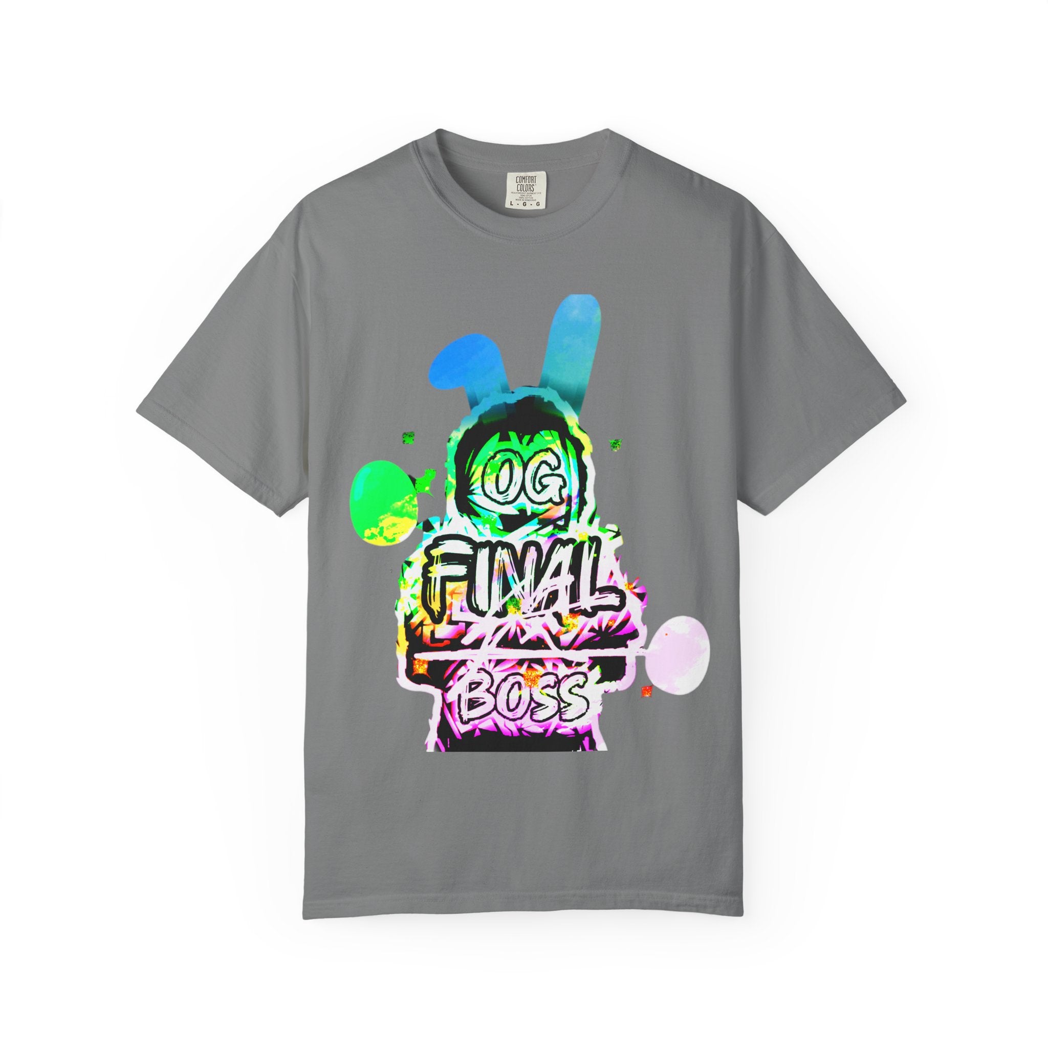 Easter OG Final Boss — Holographic T-shirt