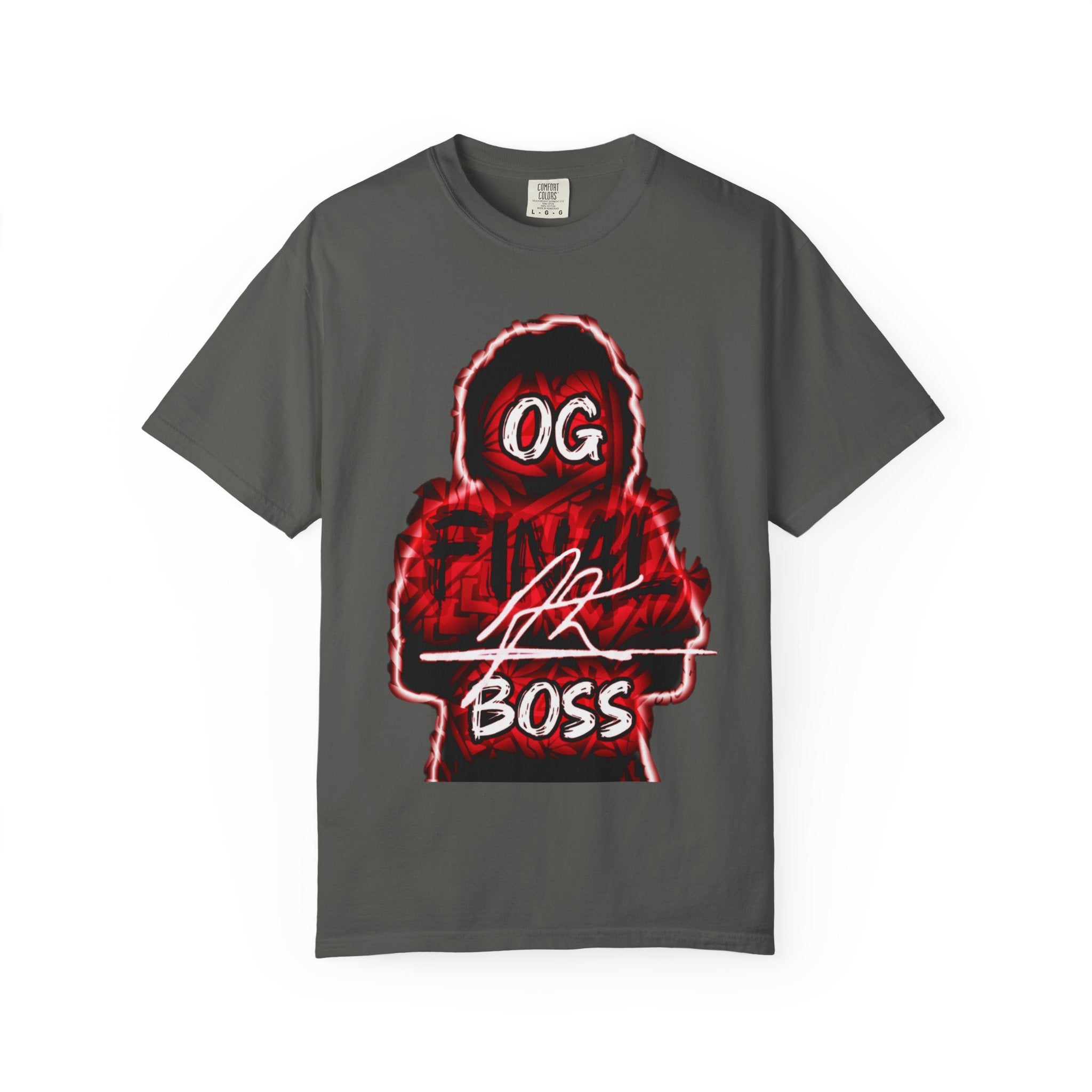 OG final Boss Unisex Garment-Dyed T-Shirt