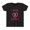 Youth Tee — “I Trust Nobody” Broken Heart Graphic Shirt