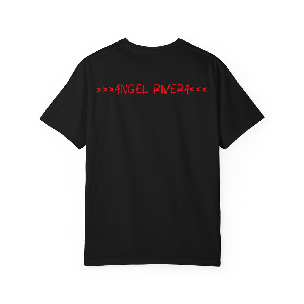 Love/Lose Graphic T-Shirt — Red Heartbeat Design (Angel Rivera)