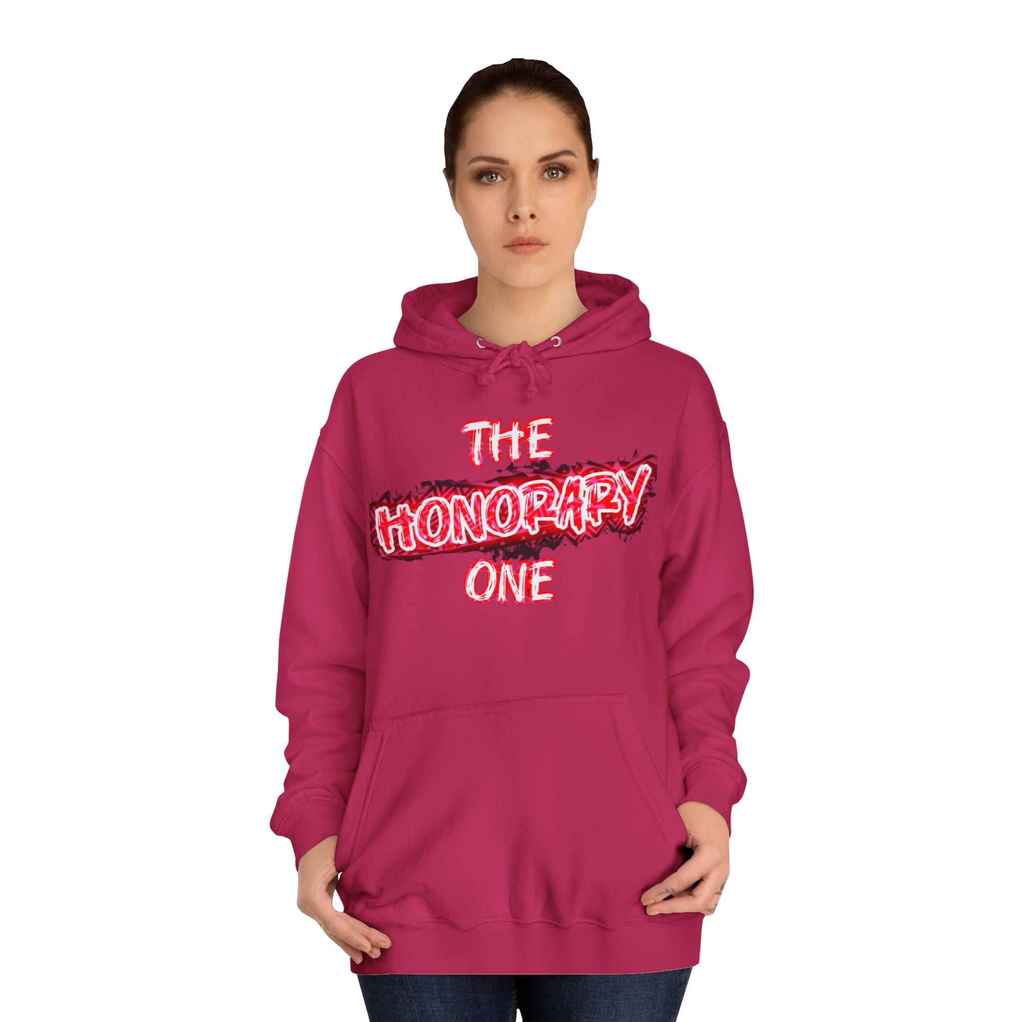 Honorary One Hoodie — Casual Graphic College Pullover