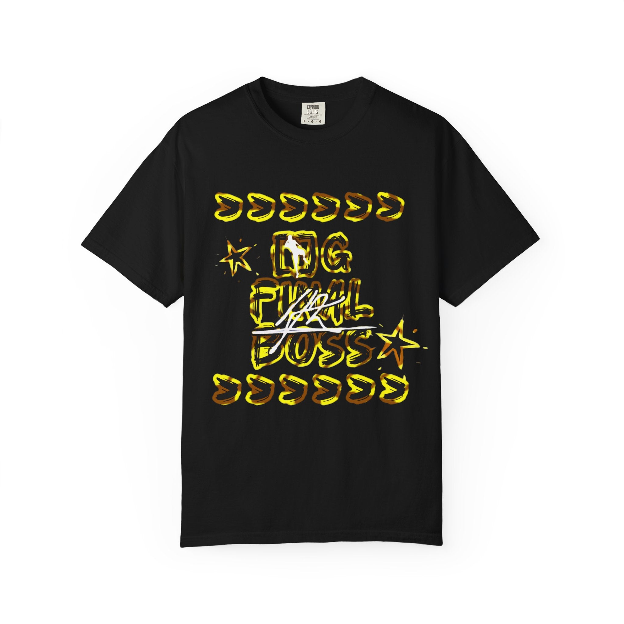 OG Final Boss Graphic star designed T-shirt - Streetwear