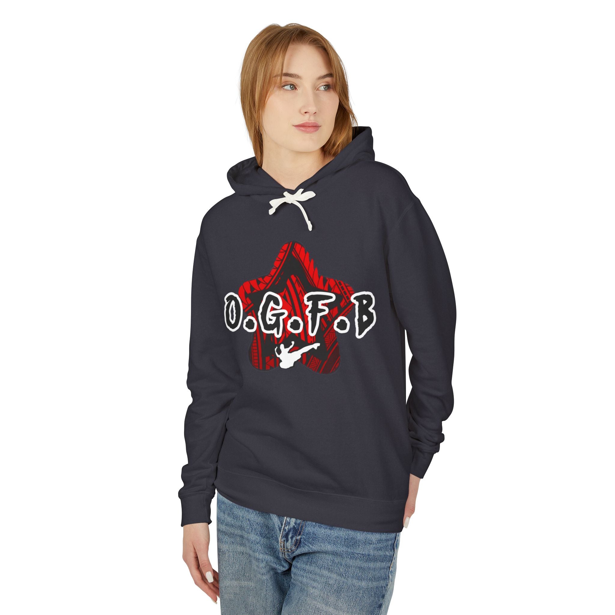 OGFB Star Guitar Hoodie — Retro Rock Band Pullover