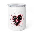 Broken Heart Graphic Insulated Coffee Mug, 10oz
