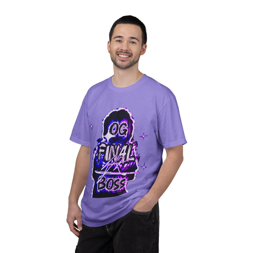 OG Final Boss T-shirt — Amethyst Graphic designer