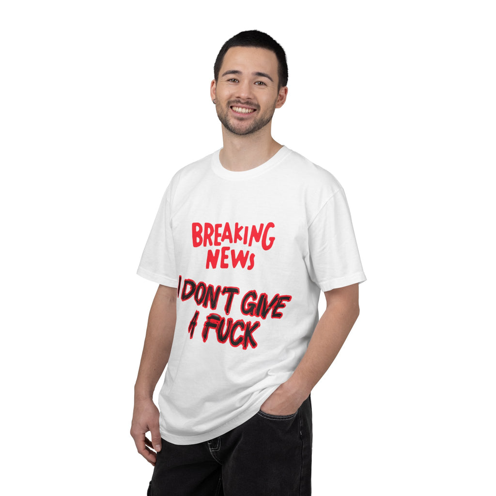 I don't give a Fuck - Unisex Garment-Dyed T-shirt