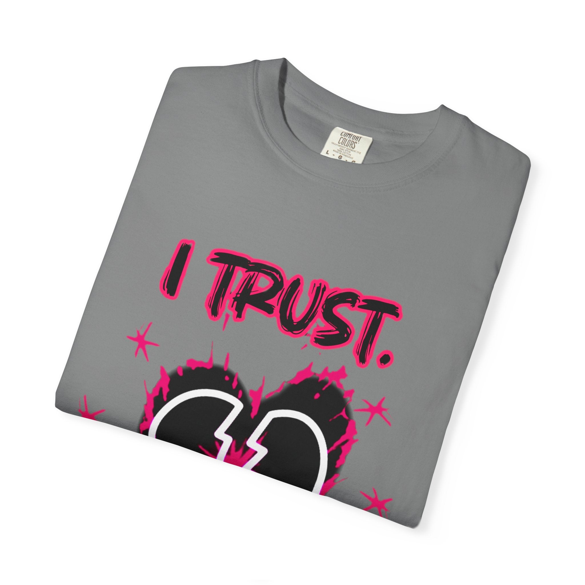 I Trust Nobody T-Shirt — Broken Heart Graphic Tee