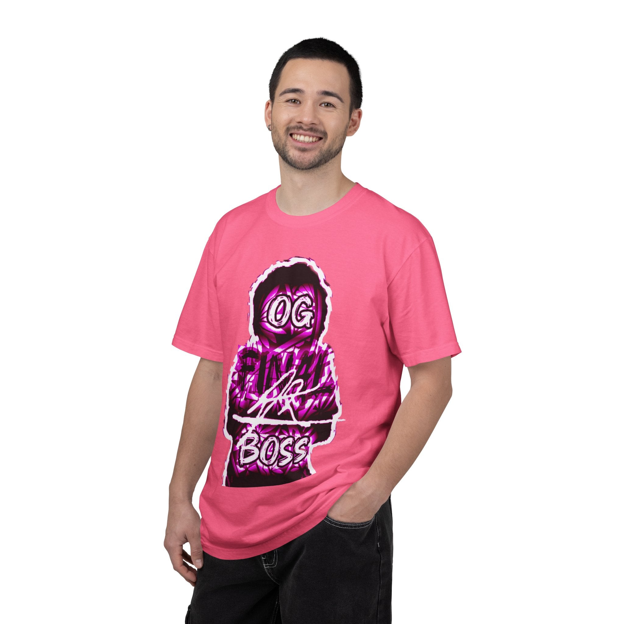 OG final Boss Graphic T-Shirt — Retro Neon Streetwear Tee