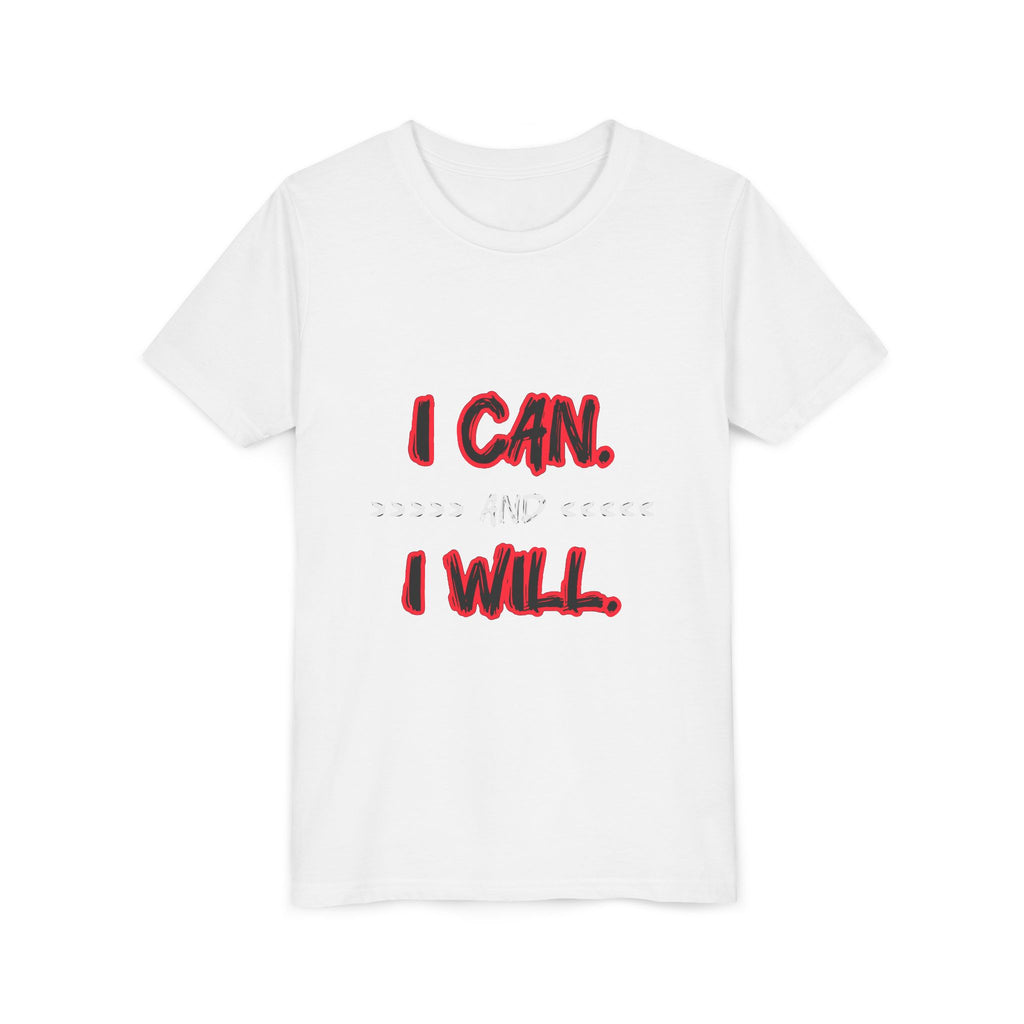 I can I will Youth Short Sleeve Tee