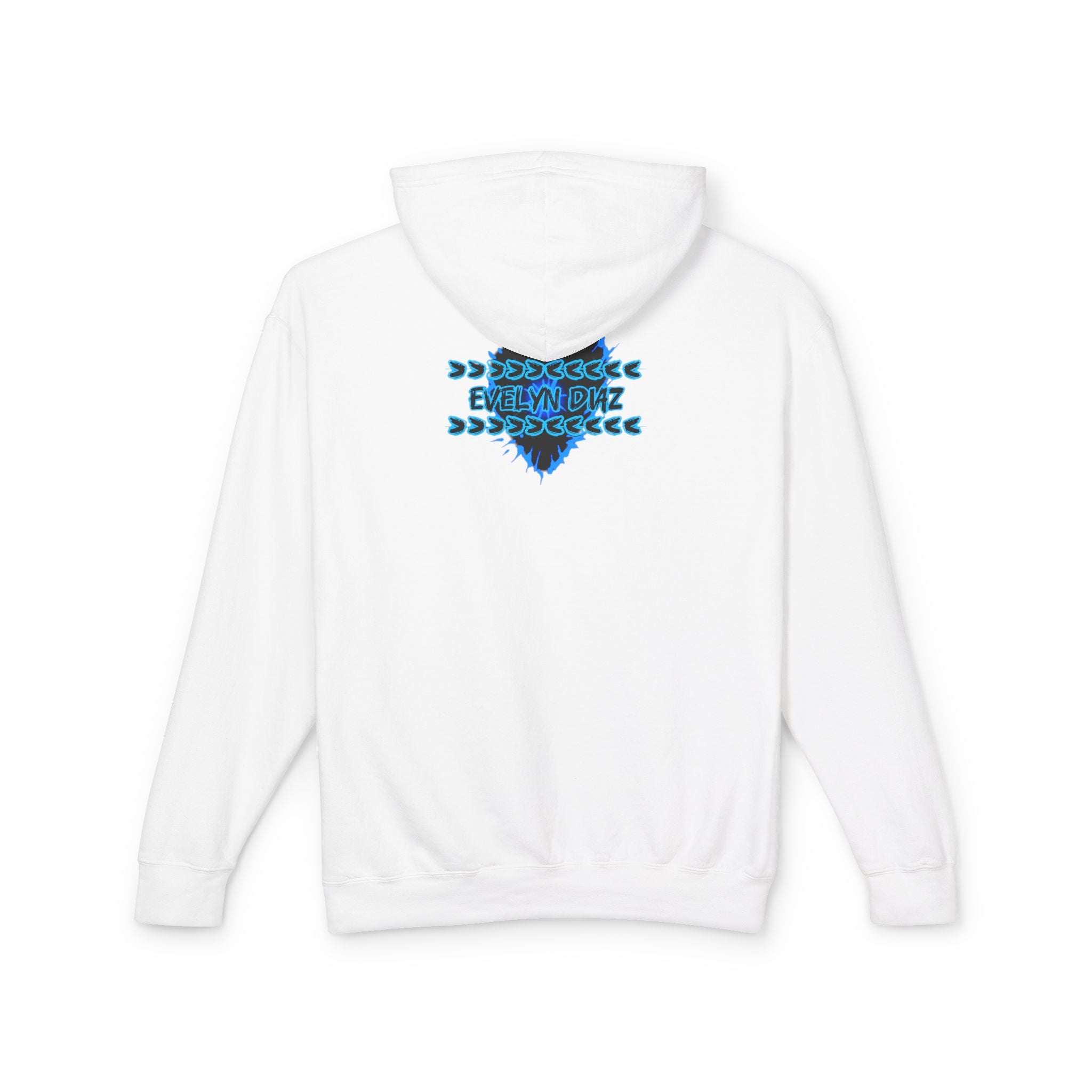 Hoodie — Neon Heart Date Graphic Scripture (06•21)