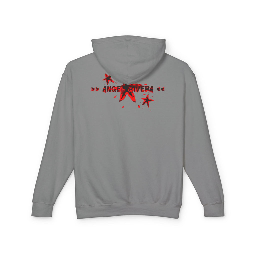 Locked In Hoodie — 'Locked In' Graphic Hooded Sweatshirt with Back Star Name Detail