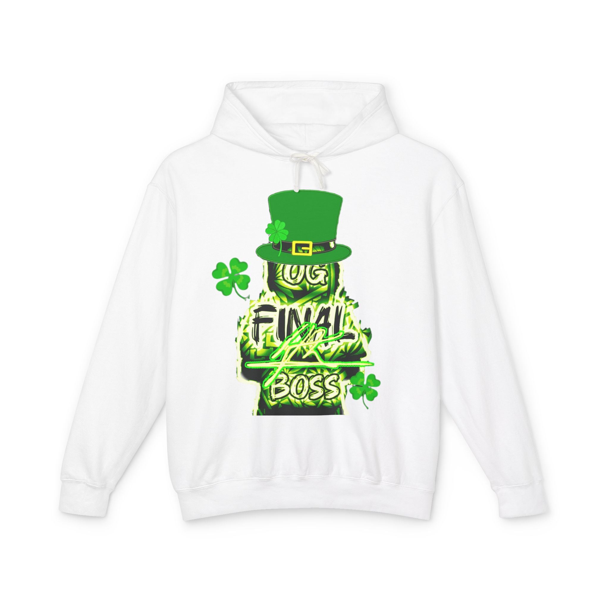 St. Patrick's Day OG Final Boss Hoodie — Lucky Leprechaun Graphic Sweatshirt
