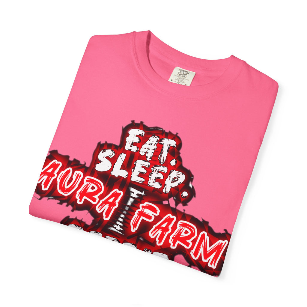 Unisex Farm Life T-shirt - Eat Sleep Aura Farm Repeat, Perfect for Farmers, Casual Wear, Gifts for Nature Lovers, Farm Stay [...]