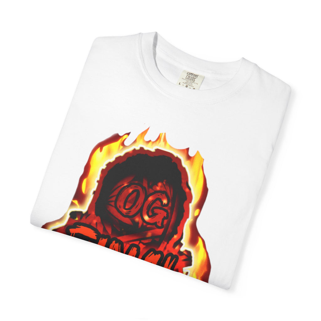 OG Final Boss T-shirt — Flame Orange - Graphic designer Streetwear