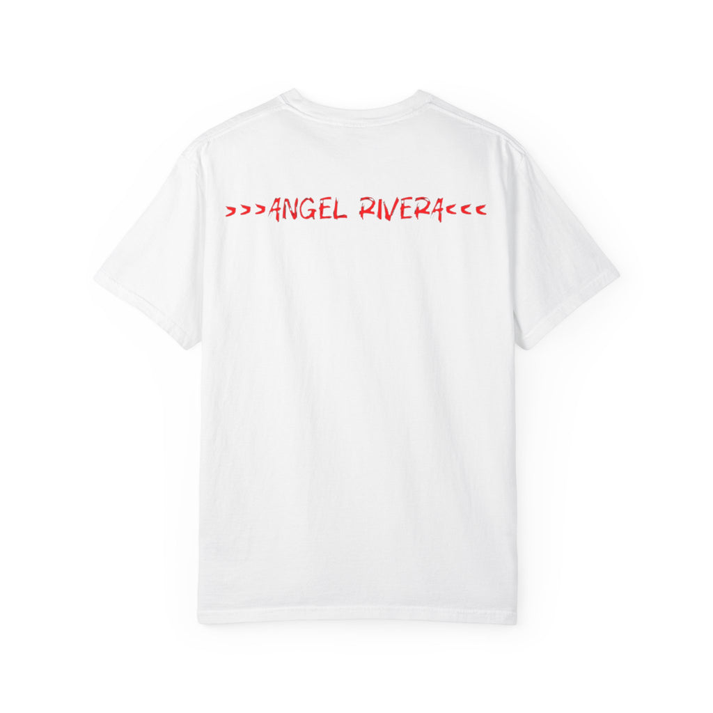 Love/Lose Graphic T-Shirt — Red Heartbeat Design (Angel Rivera)