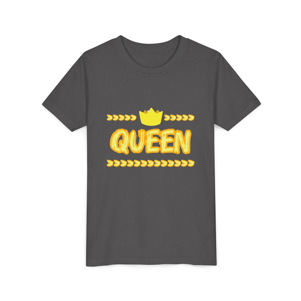 Queen yellow graphic youth Short Sleeve Tee