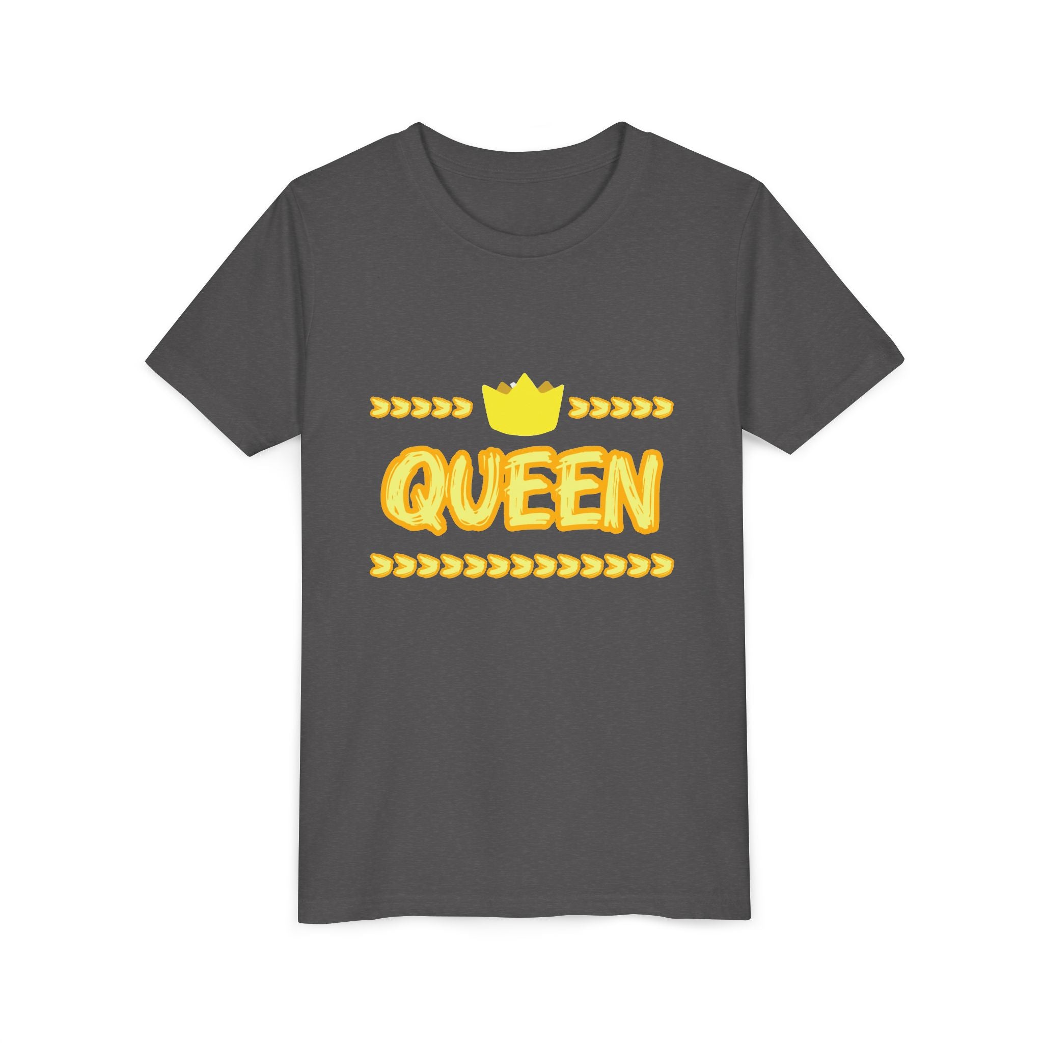 Queen yellow graphic youth Short Sleeve Tee