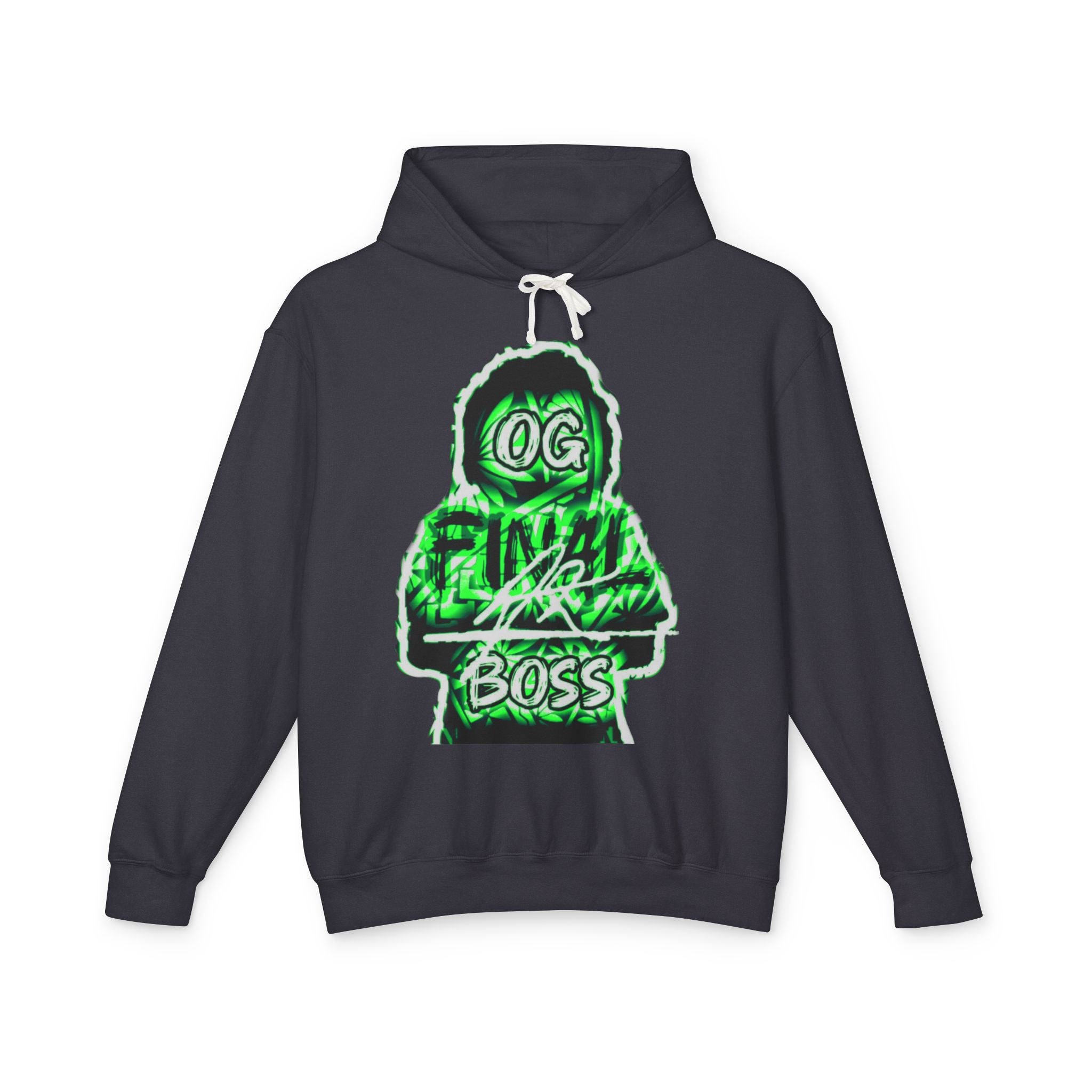 OG Final Boss Hoodie — Neon Green Gaming Streetwear