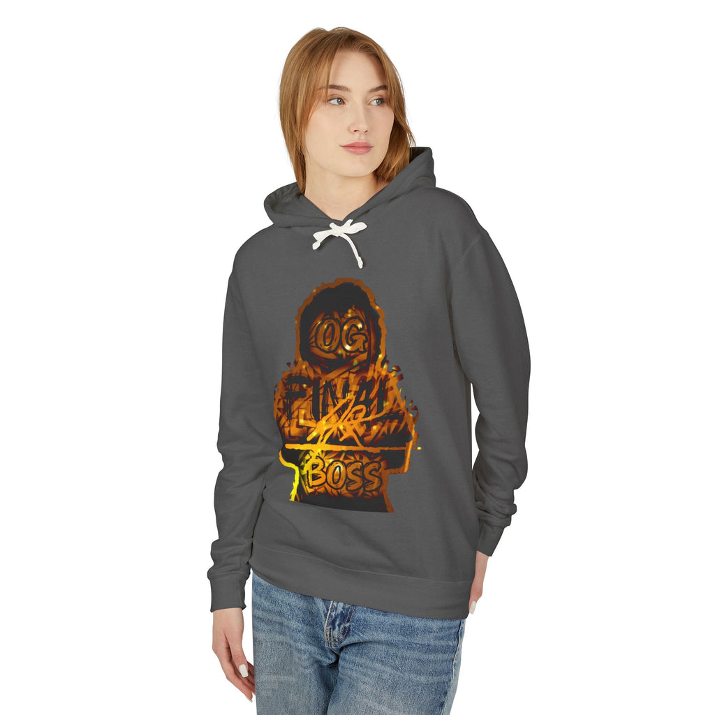 OG Final Boss Hoodie — Golden - graphic Pullover