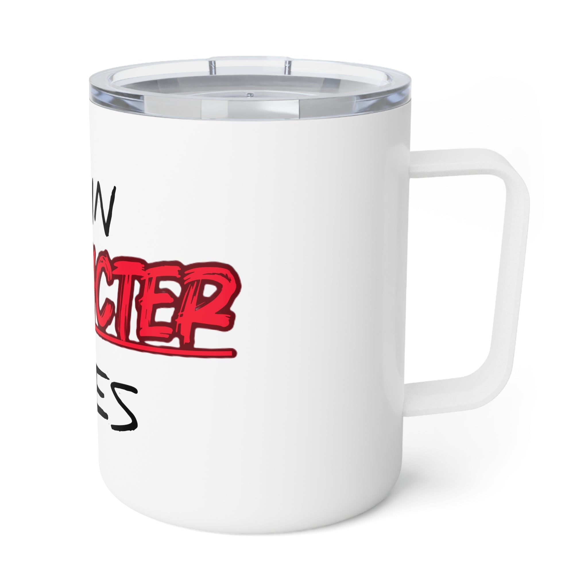 Main Character Vibes Insulated Coffee Mug – 10oz Travel Tumbler