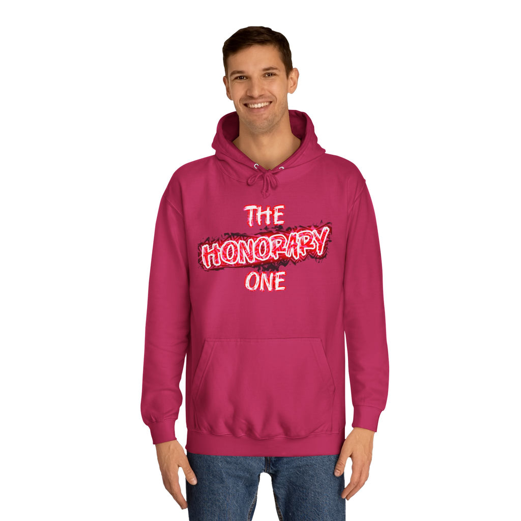 Honorary One Hoodie — Casual Graphic College Pullover