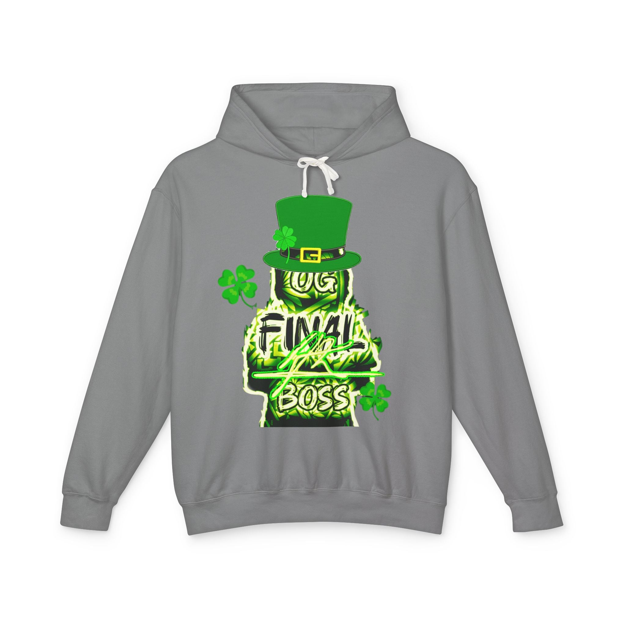 St. Patrick's Day OG Final Boss Hoodie — Lucky Leprechaun Graphic Sweatshirt