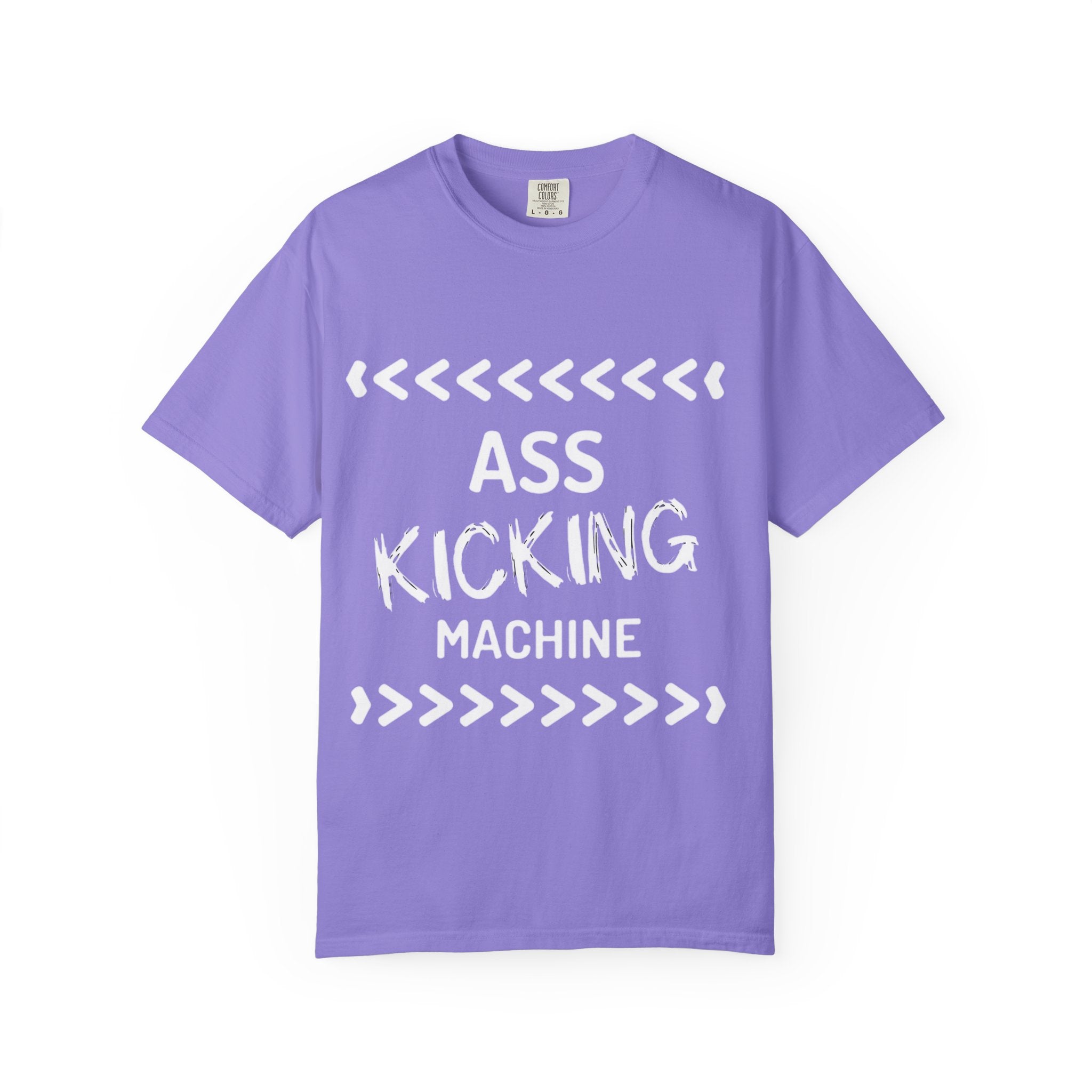 Ah kicking machine - Unisex Garment-Dyed T-shirt