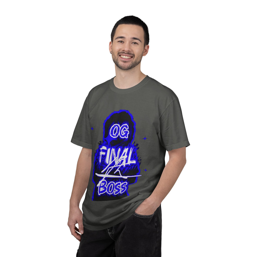 OG Final Boss T-shirt — Sapphire Graphic designer