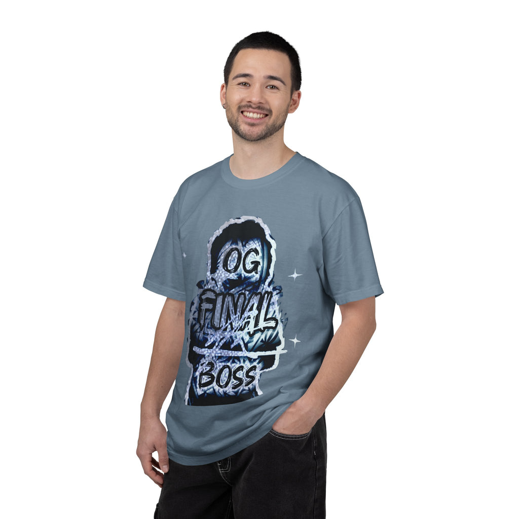 OG Final Boss T-shirt — Silver Graphic Pullover